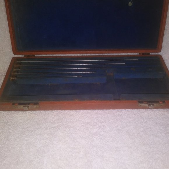 Vintage Brown & Sharpe Depth Micrometer Rod Set - Picture 6 of 8